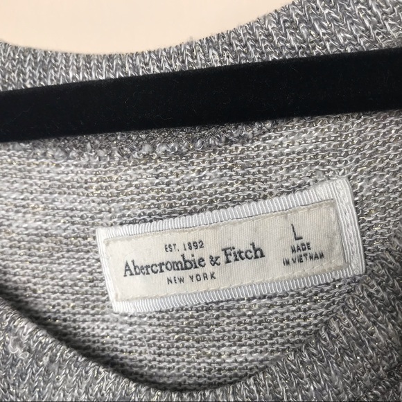 A&F Grey Hi-Lo Top - Picture 3 of 4
